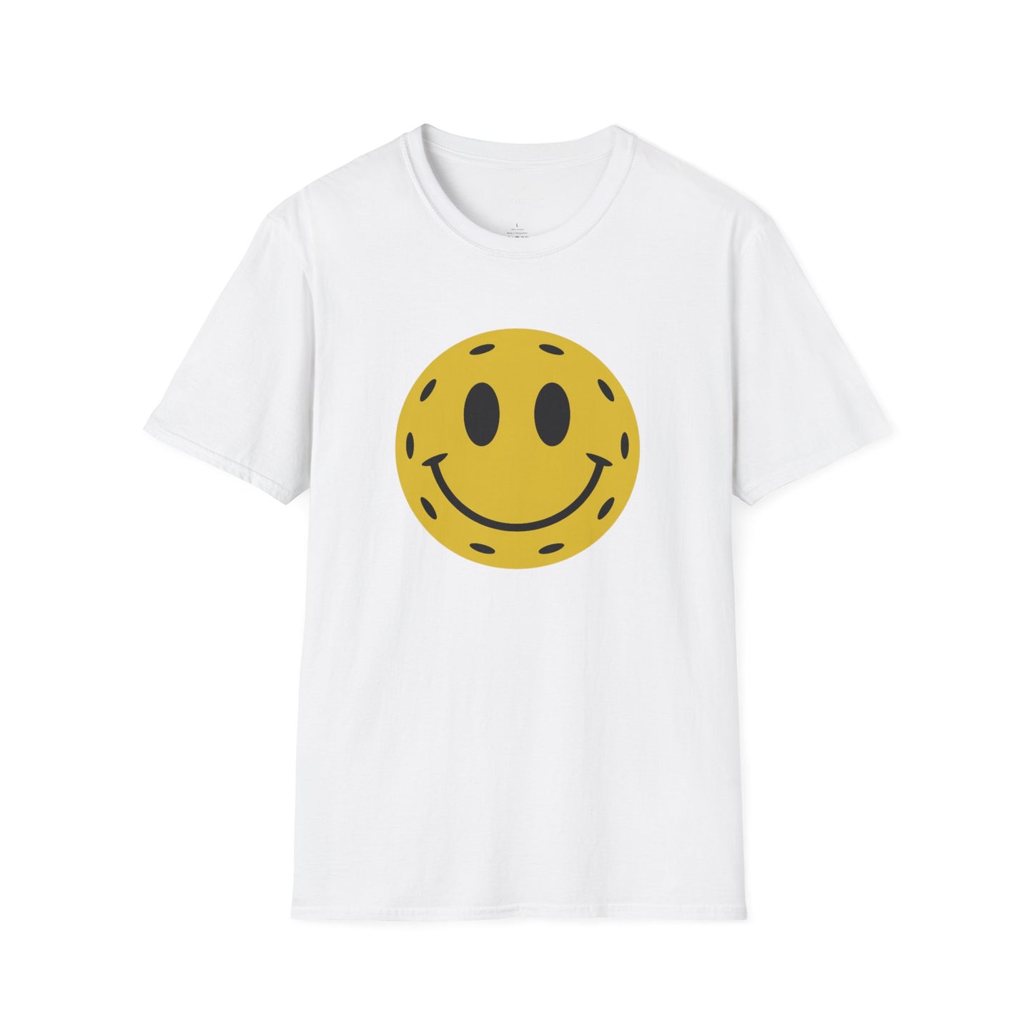 Smiley Face Pickleball Tee