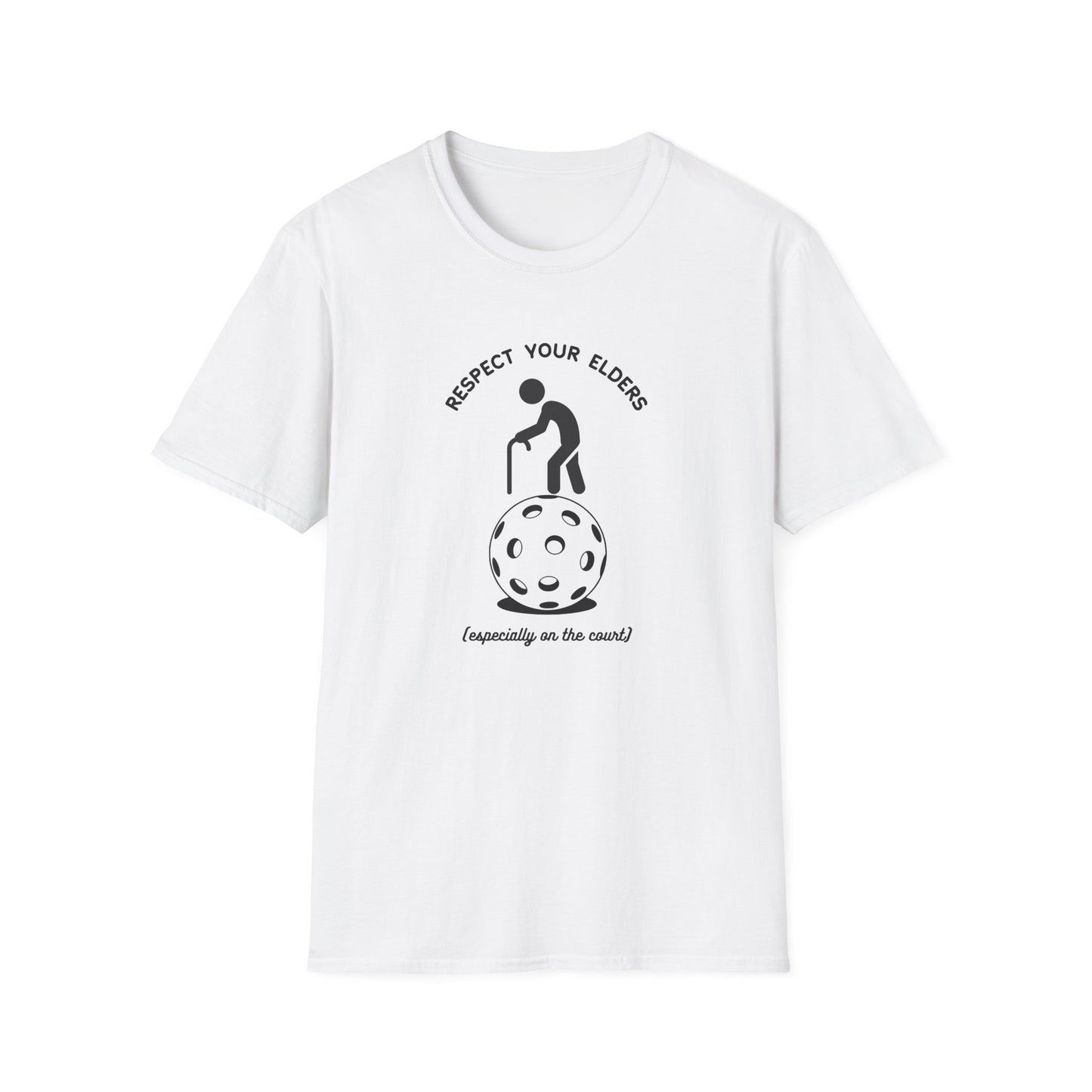 Respect Your Elders Pickleball Tee