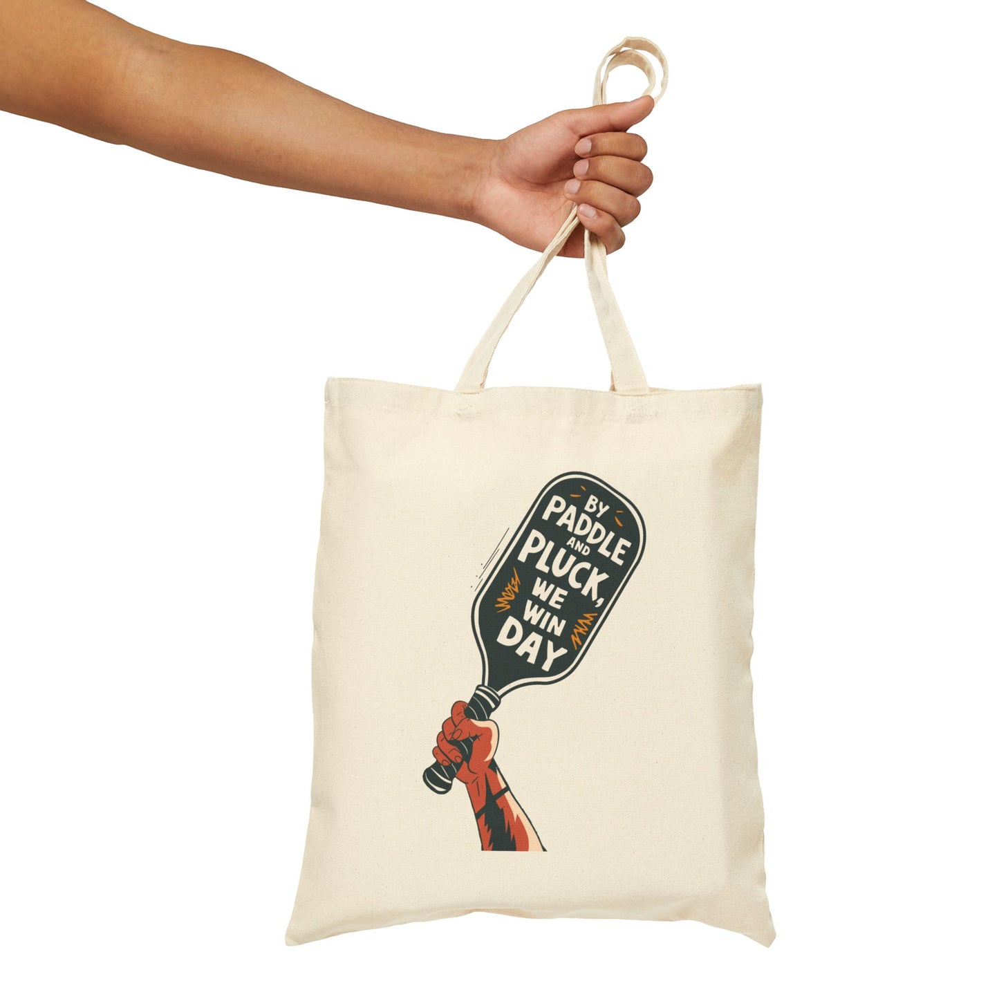 We Win The Day Canvas Tote Bag Template