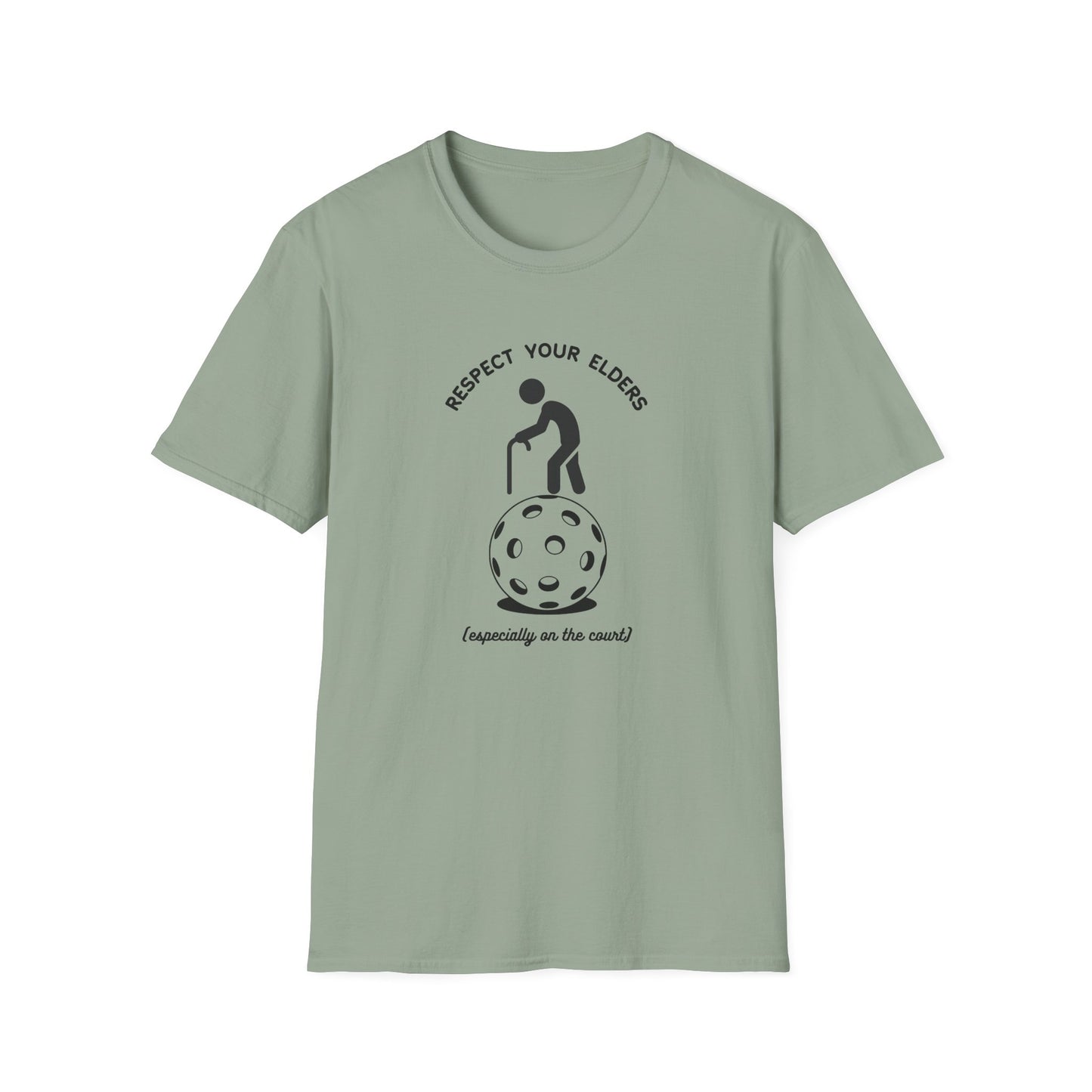 Respect Your Elders Pickleball Tee
