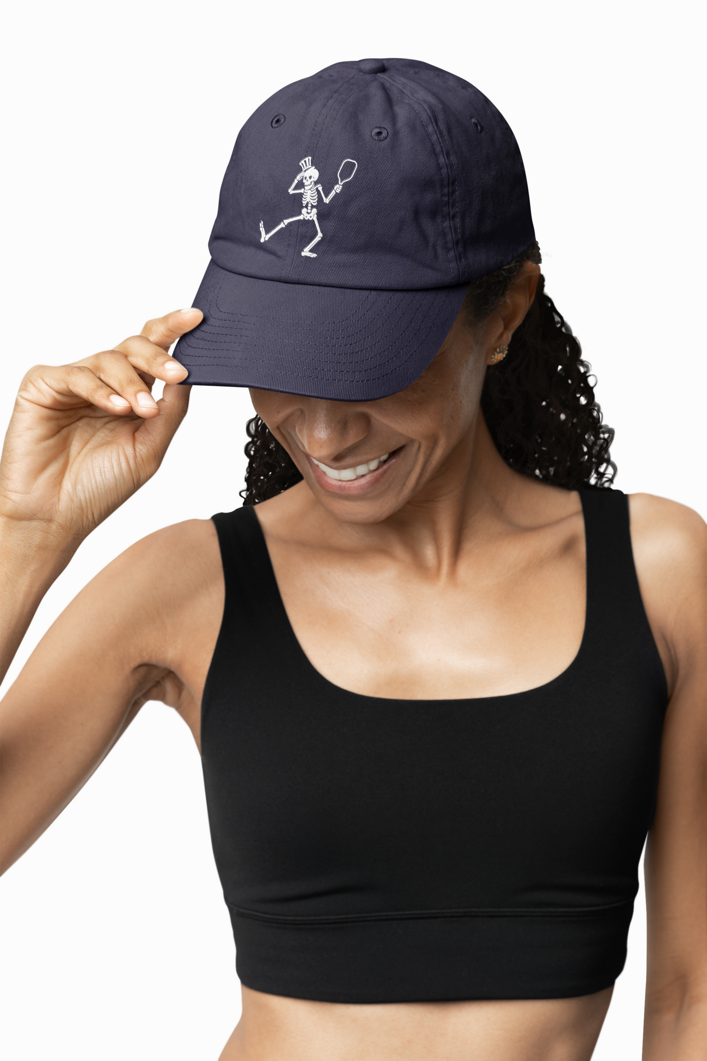 Dancing Skeleton Dad Cap