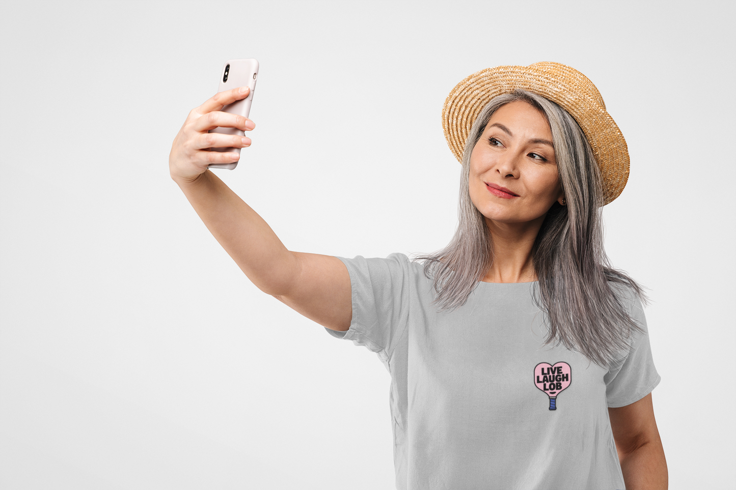 Live Laugh Lob Heart Shaped Paddle Tee