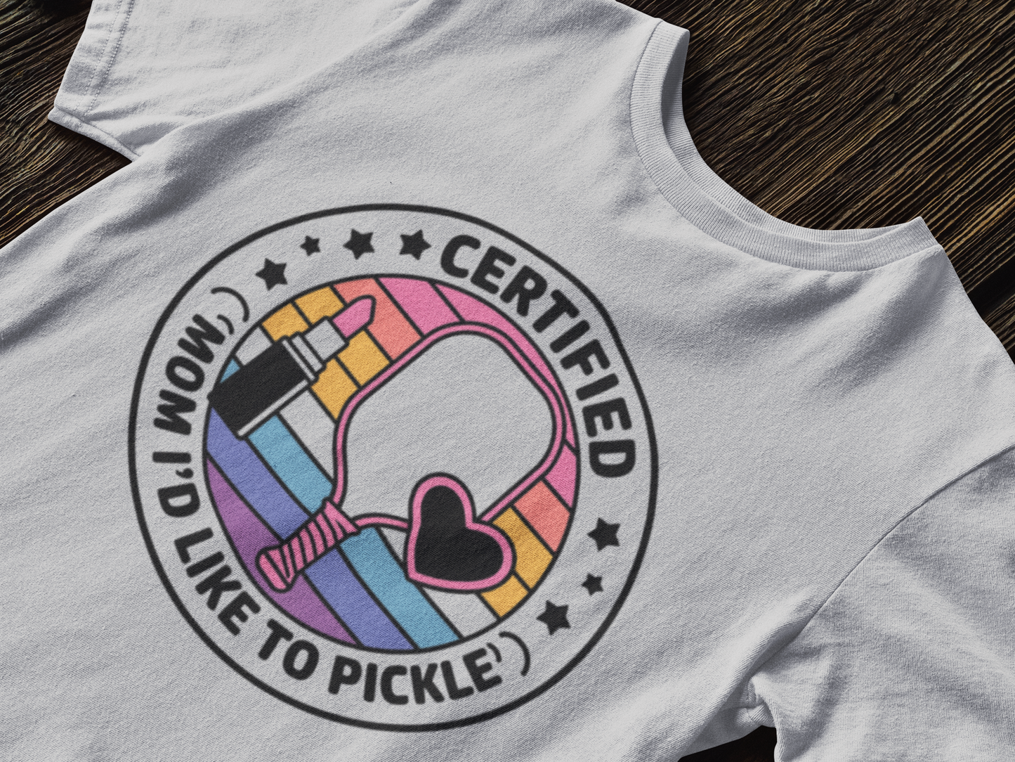 Certified M.I.L.P (Mom I'd Like To Pickle) Tee