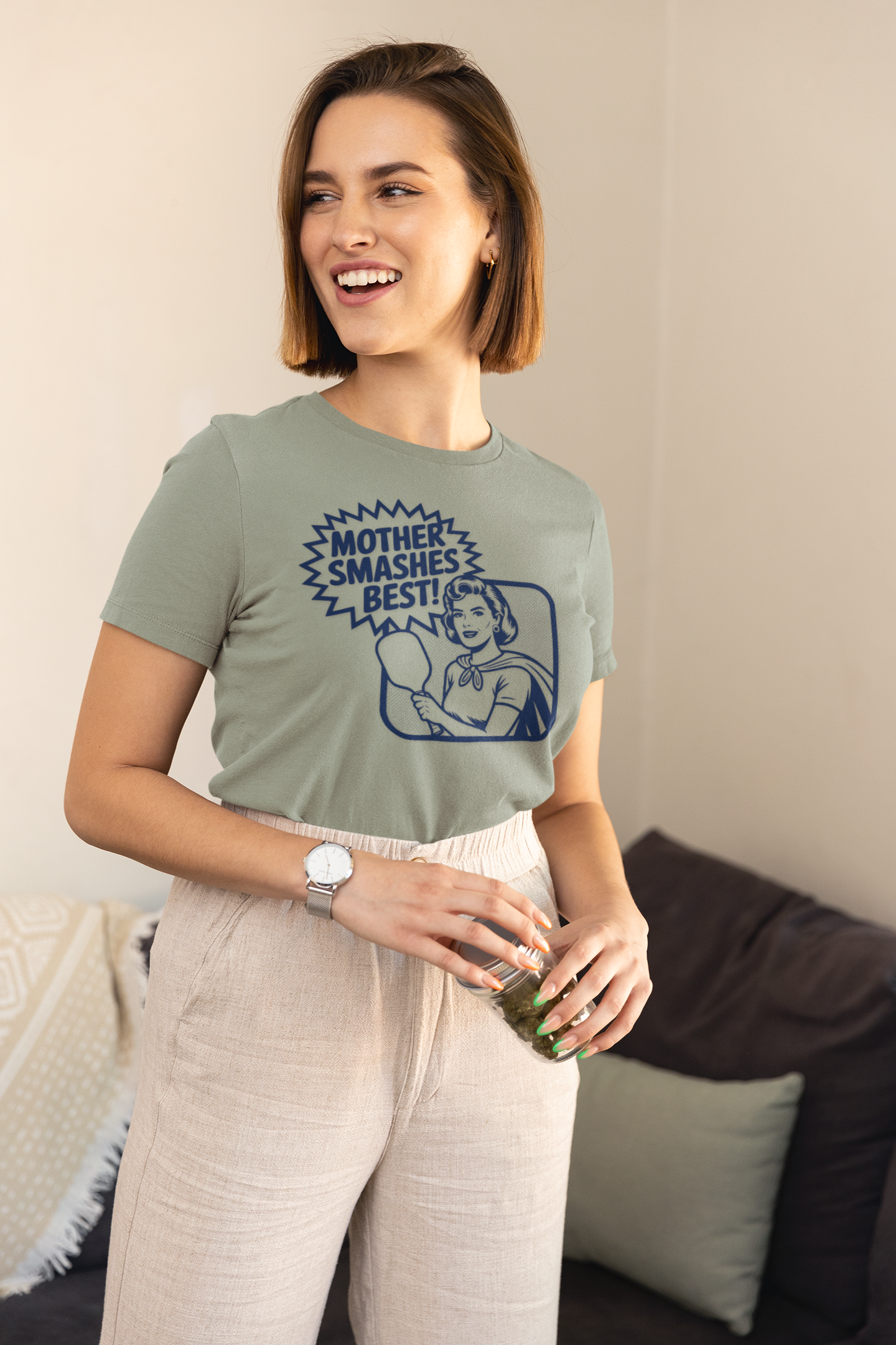 Mother Smashes Best Superhero Tee