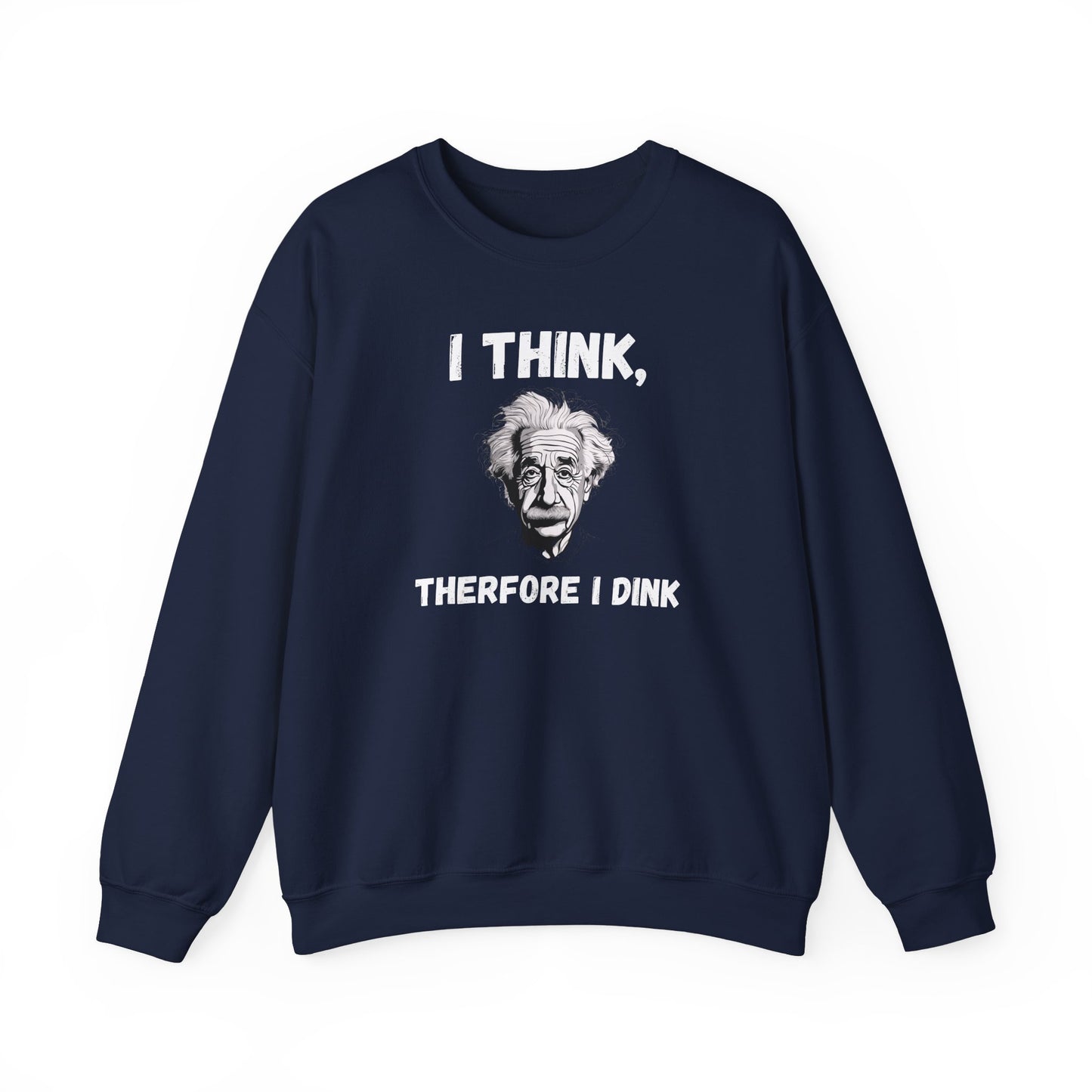 I Think Therefore I Dink Tee | Navy