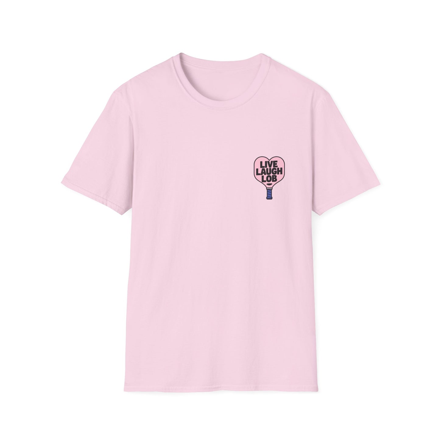 Live Laugh Lob Heart Shaped Paddle Tee