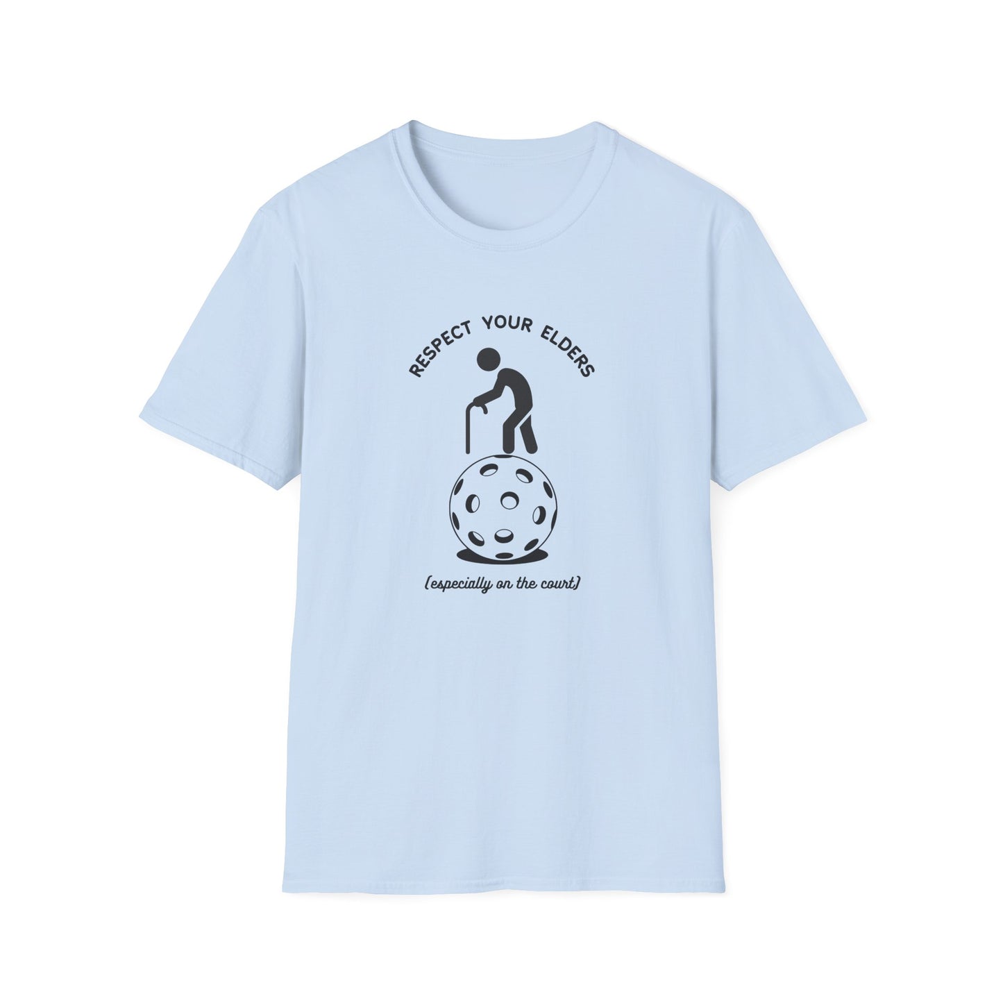 Respect Your Elders Pickleball Tee