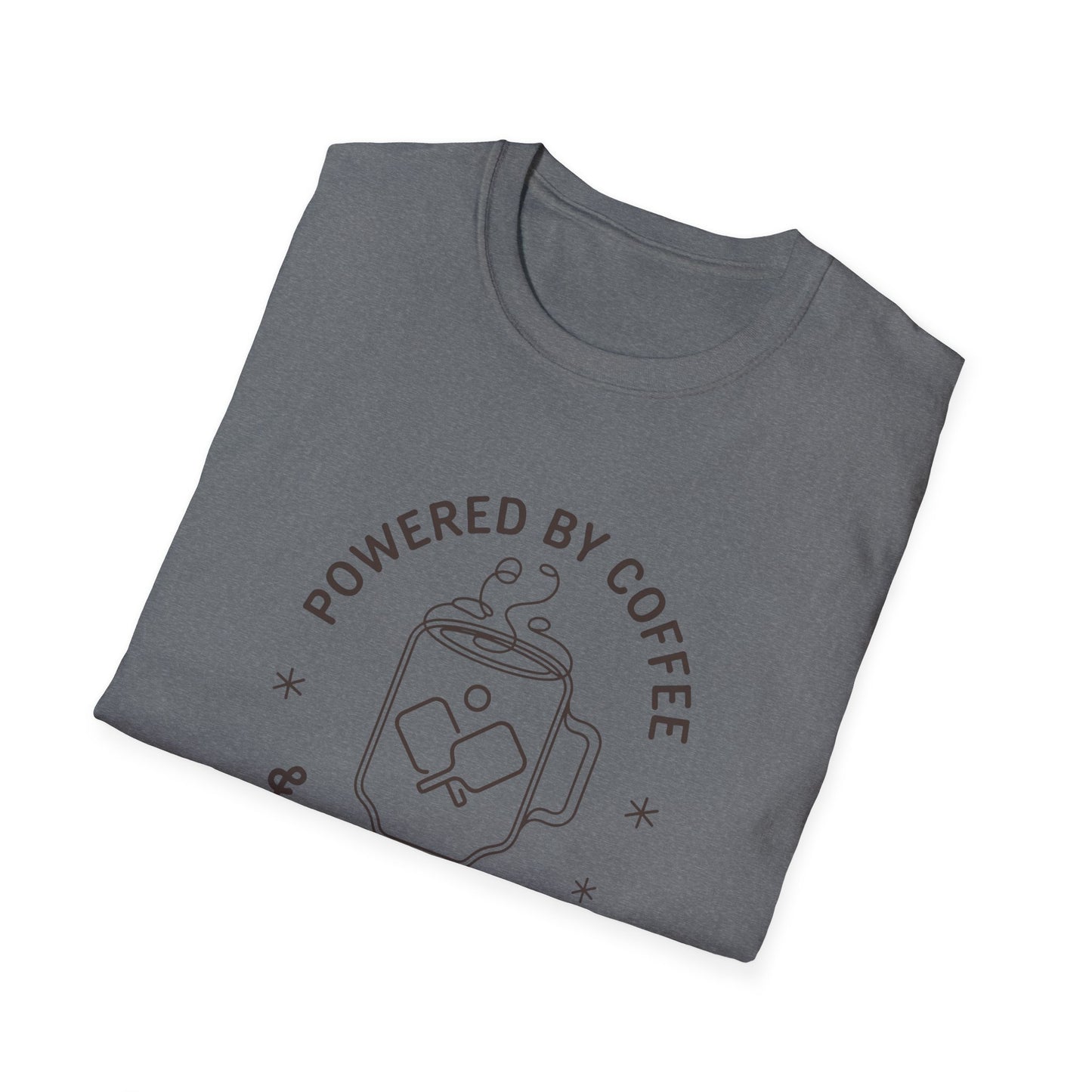 Powered by Coffee & Pickleball Tee