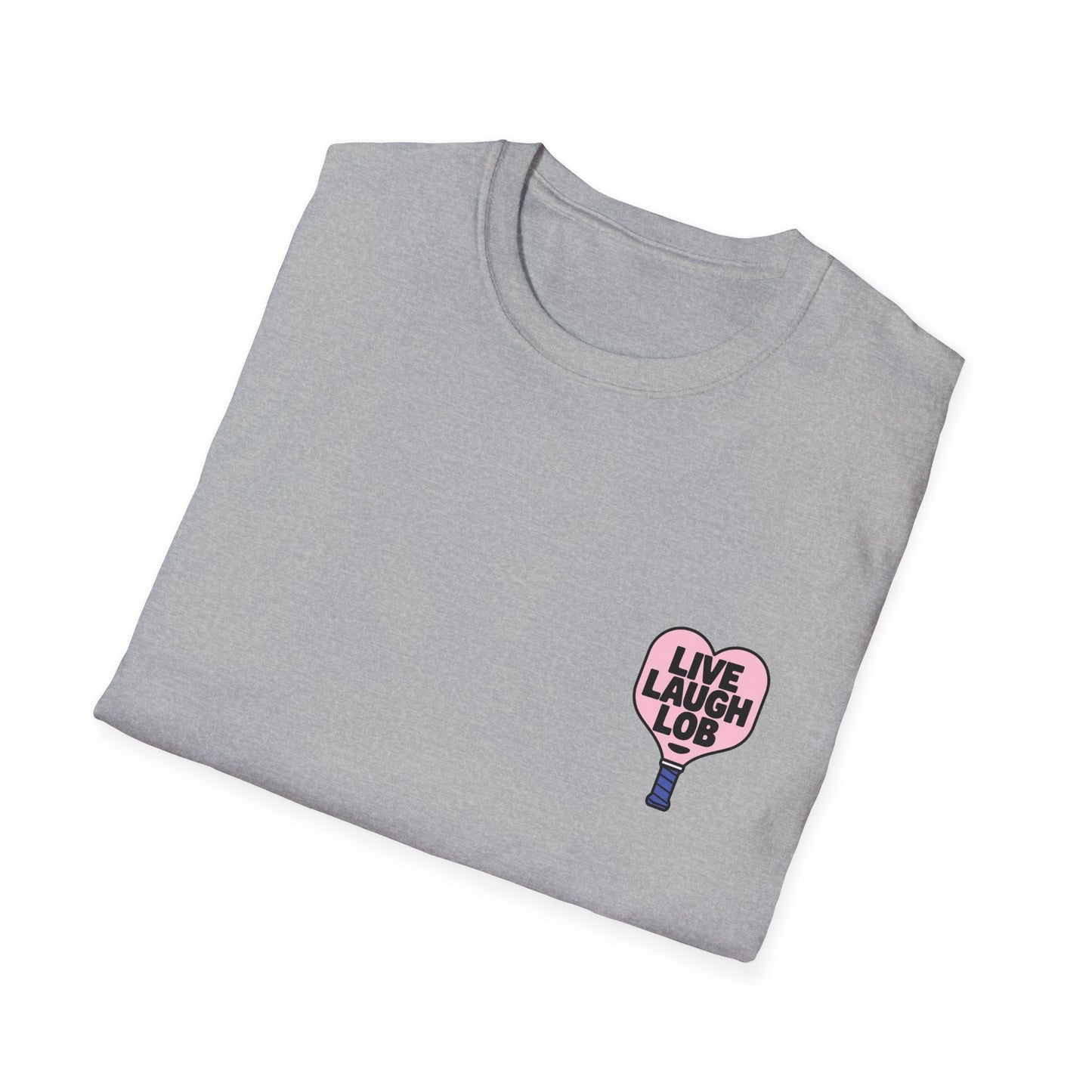 Live Laugh Lob Heart Shaped Paddle Tee