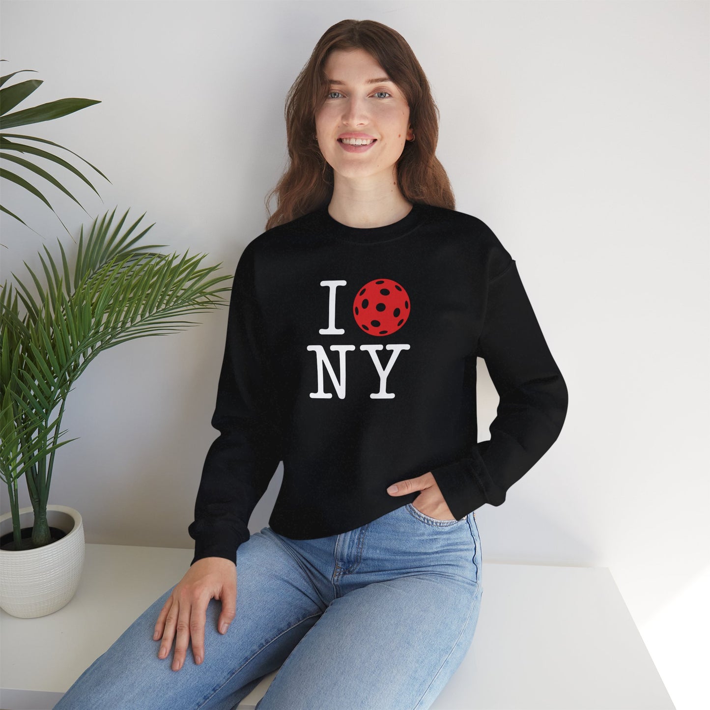 I "Pickleball" New York Crew Neck Pullover