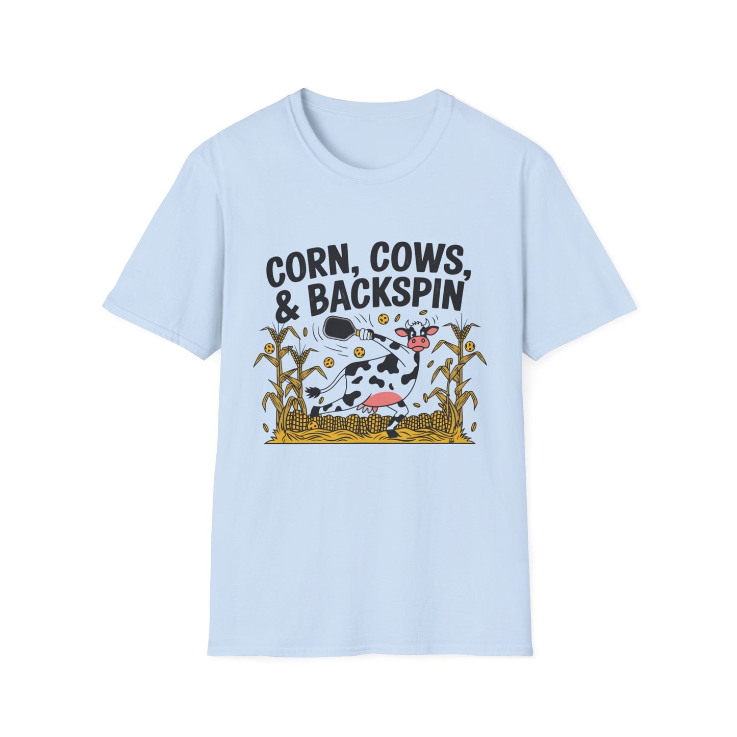 Corn, Cows, & Backspin Tee