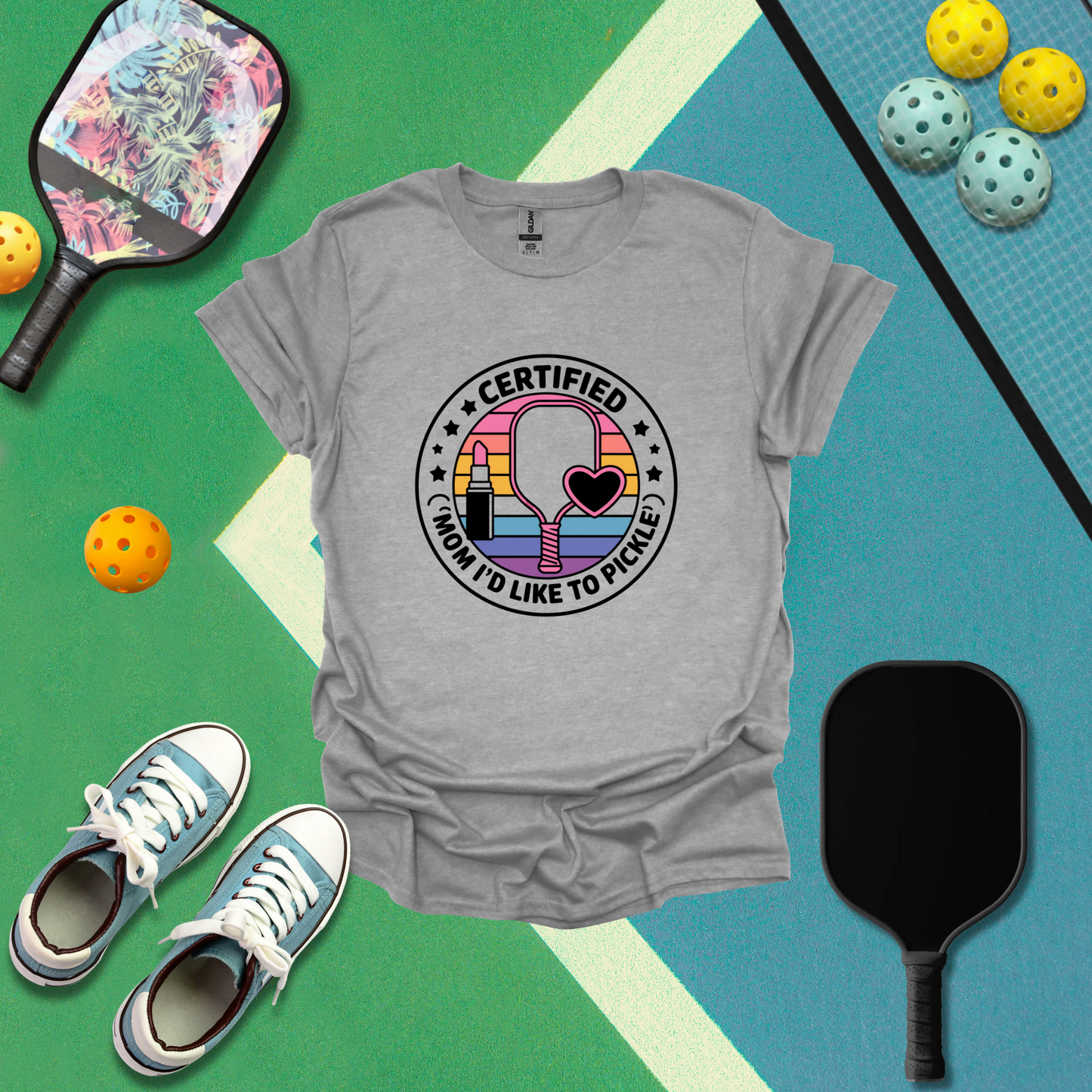 Certified M.I.L.P (Mom I'd Like To Pickle) Tee