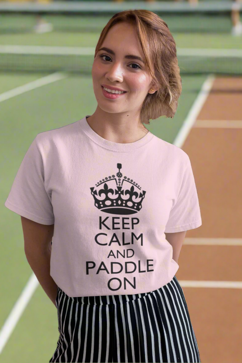 Keep Calm and Paddle On Tee