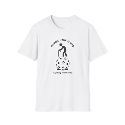 Respect Your Elders Pickleball Tee