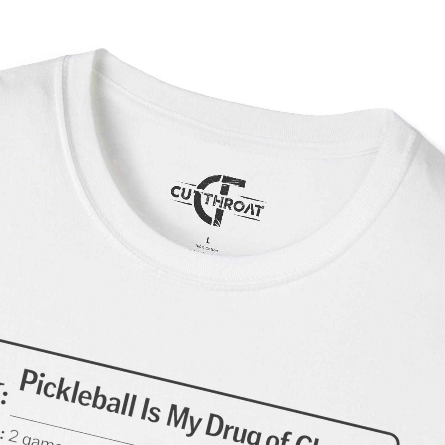 Pickleball Is My Drug of Choice Tee