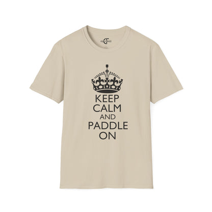 Keep Calm and Paddle On Tee