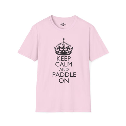 Keep Calm and Paddle On Tee