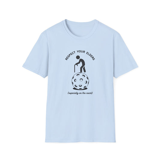 Respect Your Elders Pickleball Tee