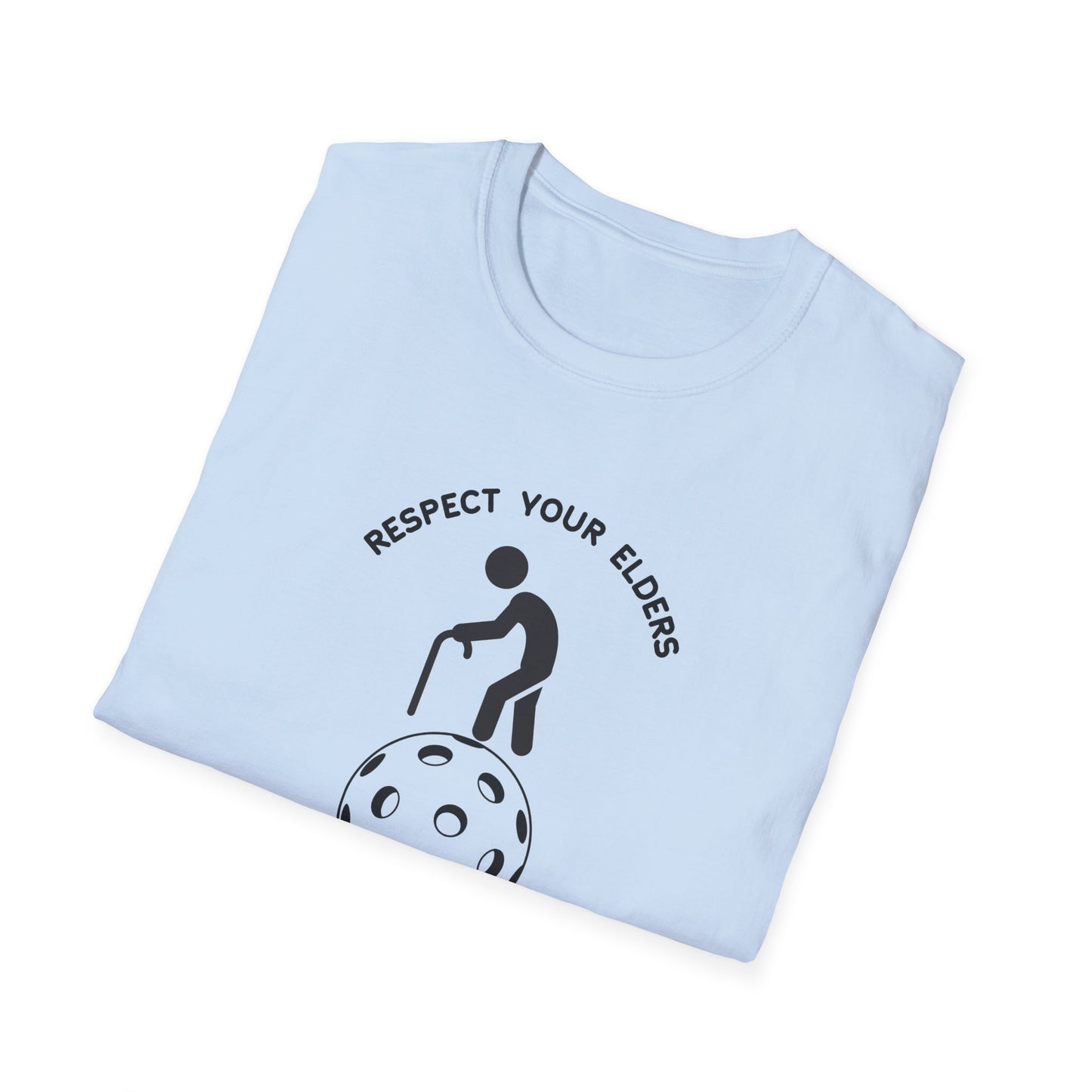 Respect Your Elders Pickleball Tee
