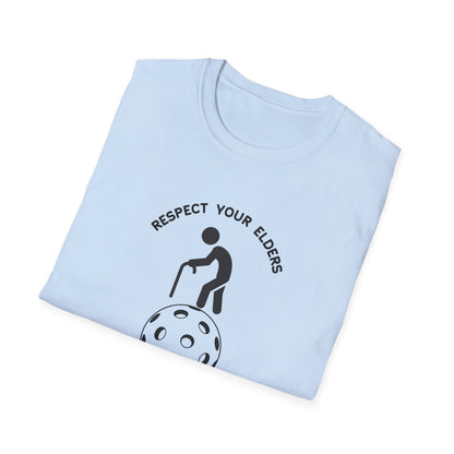 Respect Your Elders Pickleball Tee