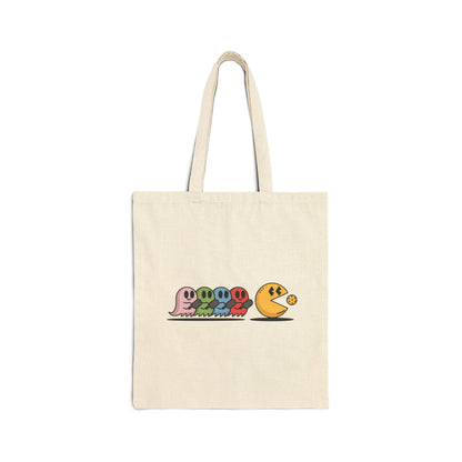 Pickleball Arcade Canvas Tote