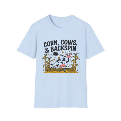 Corn, Cows, & Backspin Tee