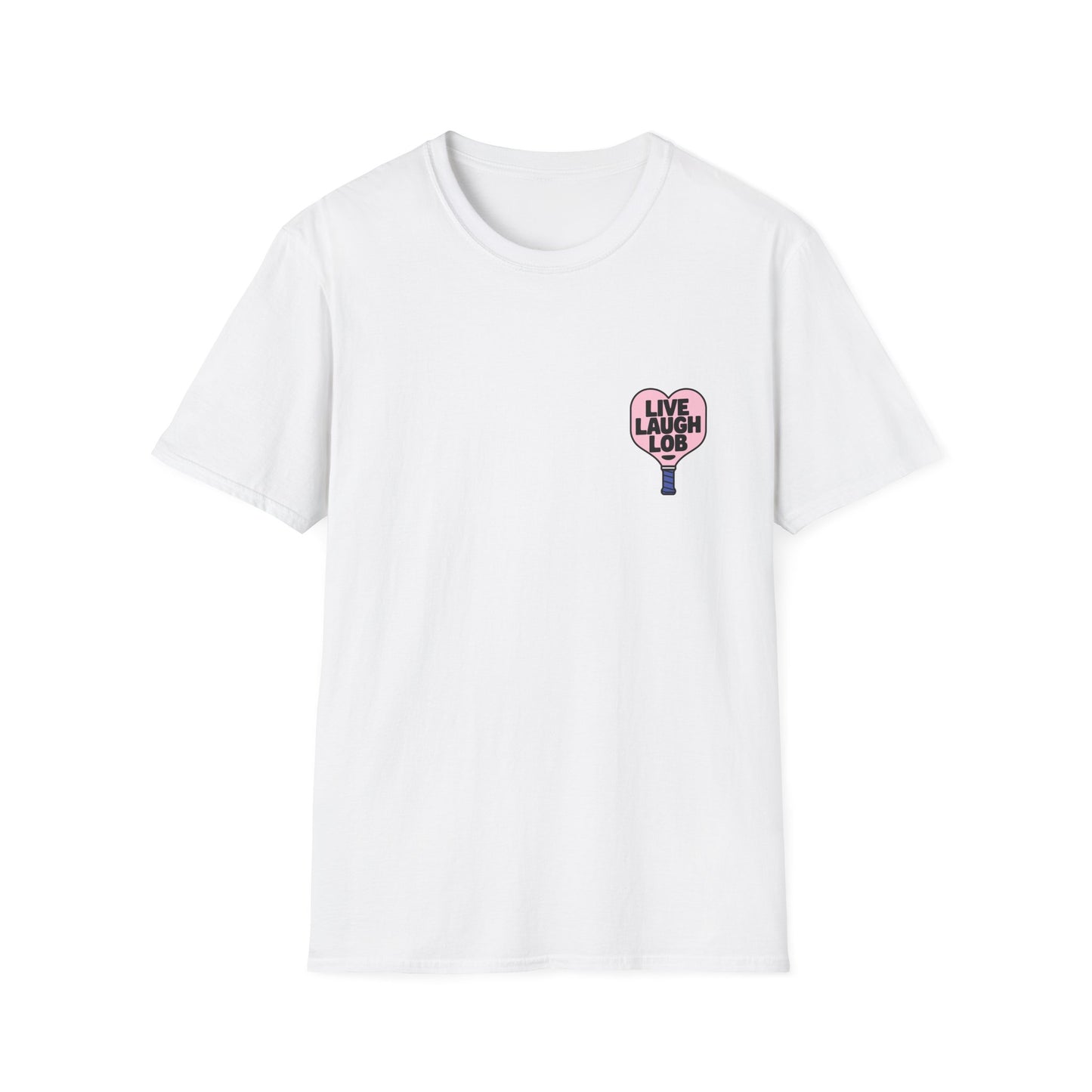 Live Laugh Lob Heart Shaped Paddle Tee